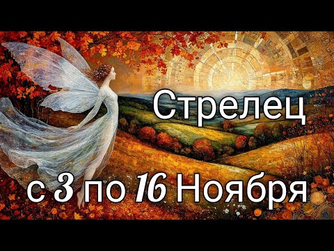 Видео: 🍂Стрелец! Таро прогноз с 3 по 16 Ноября!