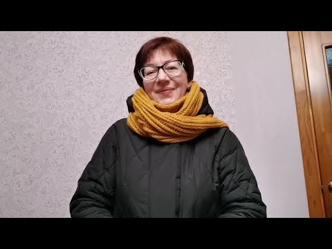 Видео: #вяжу # #шарфспицами #шарфнепотеряйка Как я вязала шарф непотеряйку. Мастер класс.
