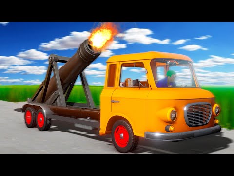 Видео: Я ПОСТРОИЛ КАТАПУЛЬТУ И МОТОЦИКЛ С КОЛЯСКОЙ ВЫЖИВАНИЕ В The Long Drive