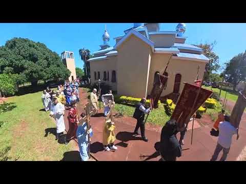 Видео: Покров Пресвятой Богородицы в Трейс-Капонес/Festa da Proteção da Nossa Senhora