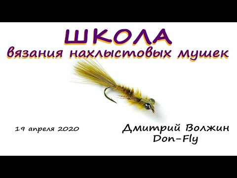 Видео: Школа вязания мушек 19.04.20. Damsel Fly