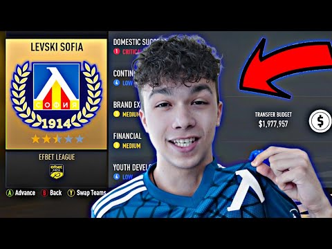 Видео: КАРИЕРА С ЛЕВСКИ! 💙💙 | LEVSKI SOFIA CAREER MODE #1