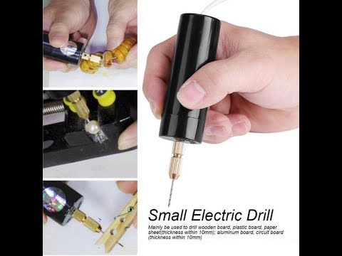 Видео: МИНИ ДРЕЛЬ USB для Мелких и Ювелирных работ!