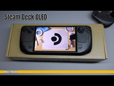 Видео: Распаковка и тестирование версии Steam Deck OLED 512 ГБ