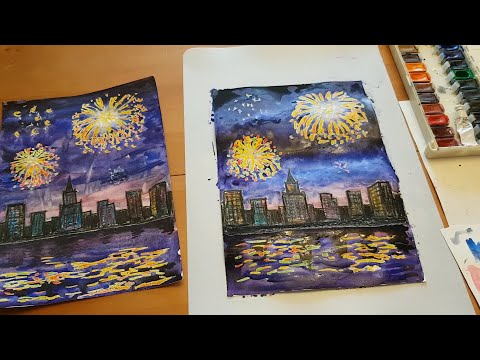 Видео: Мастер класс «Салют Победы»