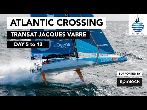 Видео: Transat Jacques Vabre — Пересечение Атлантики — День 5–13