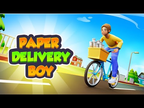 Видео: НА ВЕЛИКЕ ДОСТАВЛЯЕМ ГАЗЕТЫ. Paper Delivery Boy