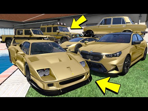 Видео: УГНАЛ ЗОЛОТЫЕ ЧИТ ТАЧКИ И ОГРОМНЫЙ МОНСТР ТРАК У МАЖОРА ЗА 180 СЕК! БИТВА ВОРОВ В ГТА 5 ОНЛАЙН!