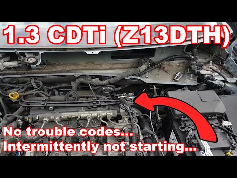 Видео: Corsa D 1.3 CDTi внезапно перестала заводиться, ошибок нет! Диагностика и ремонт неисправностей.