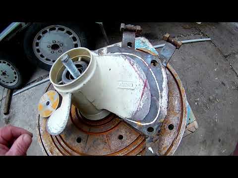 Видео: Ремонт гребного винта (Repair of screw-propeller)