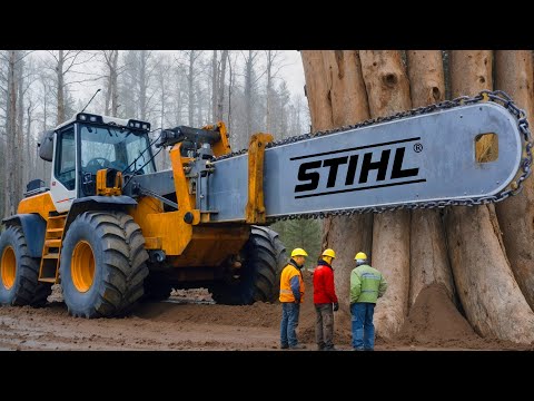 Видео: От Этих Безумно Опасных Бензопил Волосы Встают Дыбом!