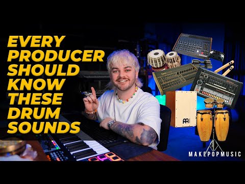 Видео: 50 звуков барабанов и перкуссии, которые должен знать каждый продюсер! (КАК НАЙТИ/ВОСПРОИЗВЕСТИ Л...