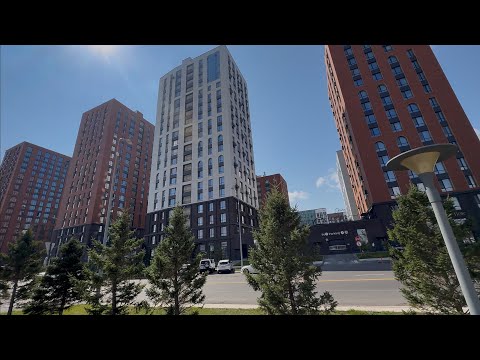 Видео: НОВЫЙ бигвилль NEXPO в АСТАНЕ. Возможно в будущем один из лучших кварталов в столице.