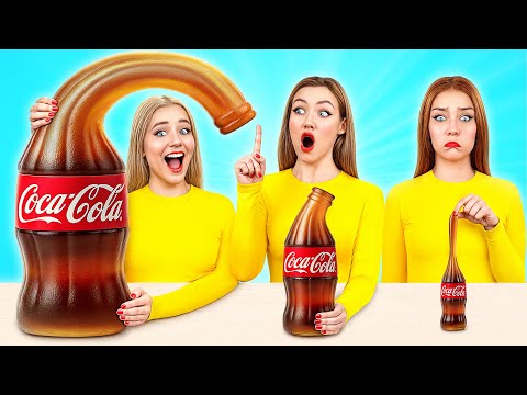 Видео: Большая, Средняя или Маленькая Тарелка Челлендж | Смешные Cитуации от Multi DO Challenge