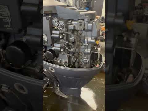 Видео: РАБОТА ЛОДОЧНОГО МОТОРА YAMAHA F 50, карбюраторный