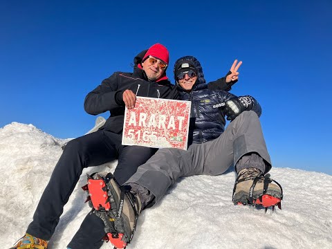 Видео: Моето изкачване на връх Арарат 5165m