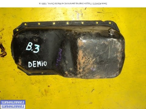 Видео: Устраняем течь масла поддона двигателя на Mazda Demio