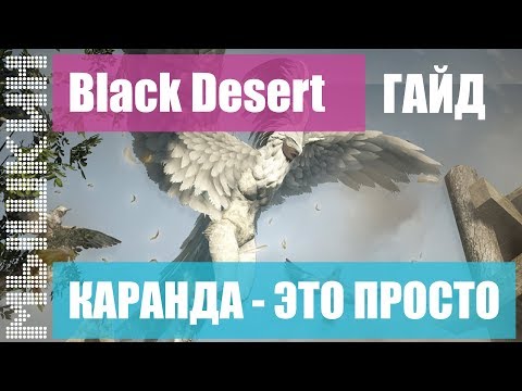 Видео: 📣 Black Desert. Каранда. Практический гайд