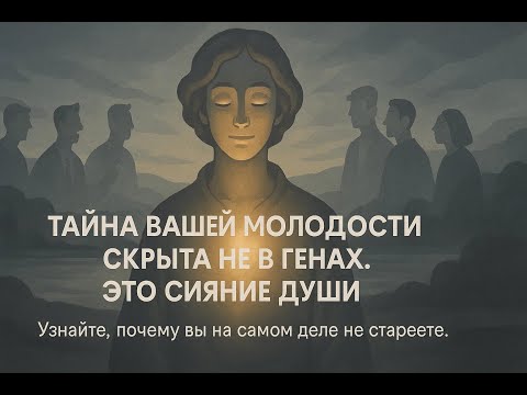 Видео: Вам говорят, что вы выглядите моложе? Это не случайность, а знак вашей вечной и сияющей души