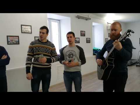 Видео: "Ніч Яка Місячна". Репетиция. Московский Казачий Хор.