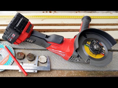 Видео: Крутая аккумуляторная болгарка Milwaukee 2780 в сравнении с дешевой УШМ Аккумастер.