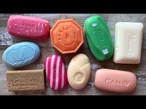 Видео: ASMR Soap cutting | Soap Carving|Резка мыла  | ASMR