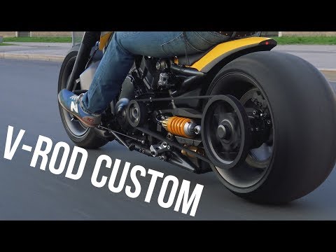 Видео: Лучший V-Rod 2017 года. Harley-Davidson V-Rod от Mat Custom #МОТОЗОНА №25