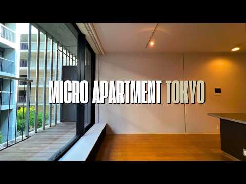 Видео: Микроапартаменты в Токио с большим окном｜Тур по квартирам в Японии【 28,95 м² 】　#tinyhouse
