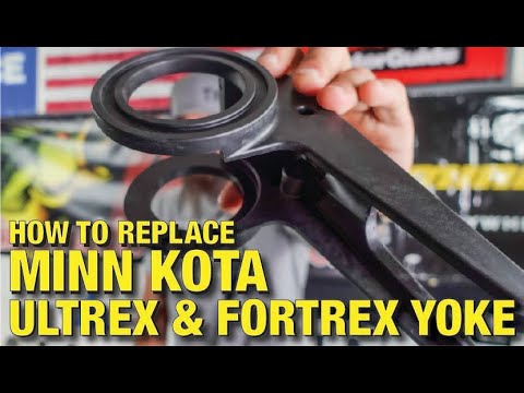 Видео: Замена хомута Minn Kota | Ultrex и Fortrex