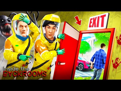 Видео: СОҢҒЫ БӨЛМЕДЕН ҚАШЫП КЕТТІК! ФИНАЛ?! [INSIDE THE BACKROOMS]