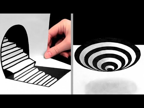 Видео: 27 УДИВИТЕЛЬНЫХ СОВЕТОВ ПО РИСОВАНИЮ || ИЛЛЮЗИИ, 3D-РИСУНКИ И РОСПИСЬ