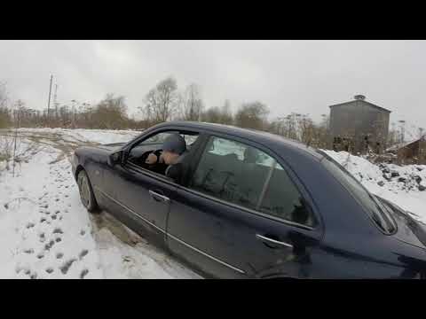 Видео: Мерседес w210 4-matik тест полного привода