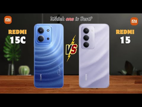 Видео: Redmi 15c против Redmi 15⚡полные сведения
