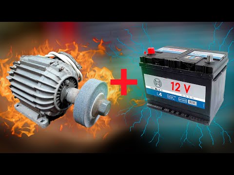 Видео: РЕАЛЬНО ЛИ запитать АСИНХРОННИК от 12 Вольт???