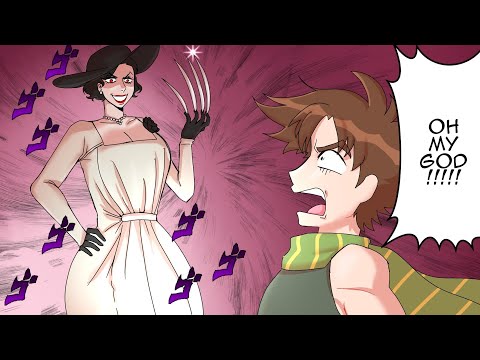 Видео: Озвучка и анимация комиксов JoJo (при участии Леди Димитреску, Джозефа Джостара, Resident Evil JJBA)