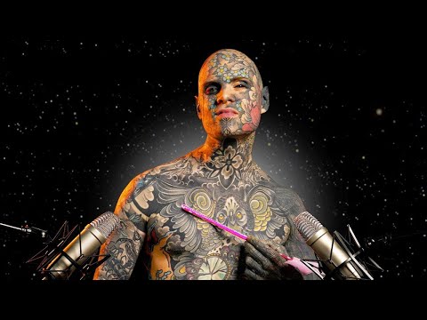 Видео: ASMR-ТАТУИРОВКА