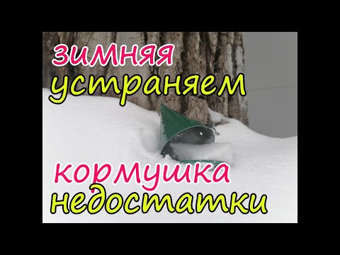 Видео: Зимняя кормушка, доработка