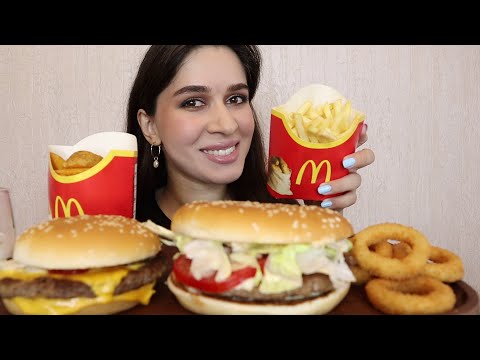 Видео: MUKBANG MC DONALD'S/РАБОТАЛА ИЗ ДОМА ЦЕЛЫЙ ГОД #AskFatima #mukbang