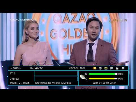 Видео: Открытое вещание кодированных каналов со спутника KazSat 2 @ 86.5° East