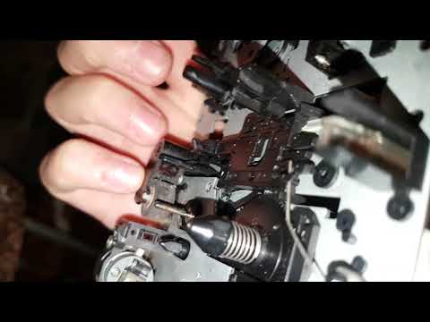 Видео: Technics rs-ch770 чистка роликов