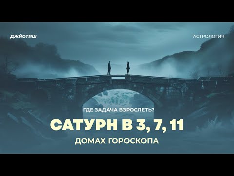 Видео: Где ограничения? Сатурн в 3, 7, 11 домах гороскопа. Джйотиш астрология.