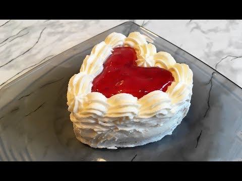 Видео: Пирожное Сердце / Cake Heart / Десерт / Мини Торт / Valentine's Day / День Святого Валентина