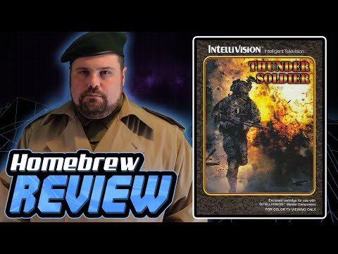 Видео: Thunder Soldier для Intellivision — обзор игры Homebrew
