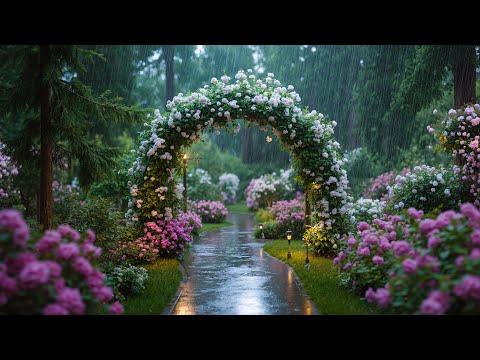 Видео: Волшебный сад🌿 Просто послушайте 4 минуты ~ Расслабляющая музыка для исцеления разума, снятия стр...