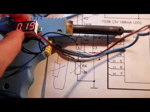 Видео: из китайского вольтметра термометр