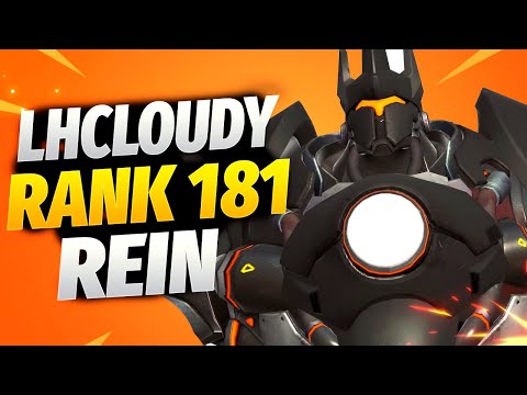 Видео: LHCloudy показывает, насколько силён Райнхардт на Кингс Роу [Overwatch 2, 18 сезон, топ-500]