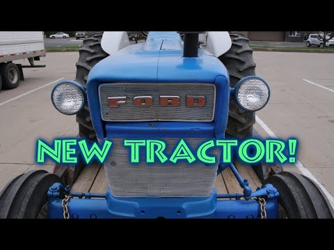 Видео: Новый старый трактор — Ford 4000 — растущая семья и растущий бизнес