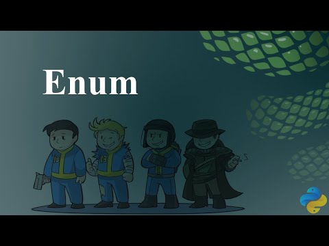 Видео: Enum - перечисления в Python