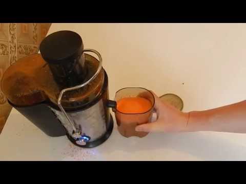 Видео: Тестируем соковыжималку. Добываем морковный сок :)