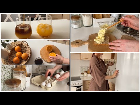 Видео: 💛ВЛОГ: ГОТОВЛЮ ЯИЧНЫЕ СЭНДВИЧИ, КОФЕ «БАМБЛ» ☕️🍊Необычный рецепт курицы 🍗 #домашнийвлог #рецепты